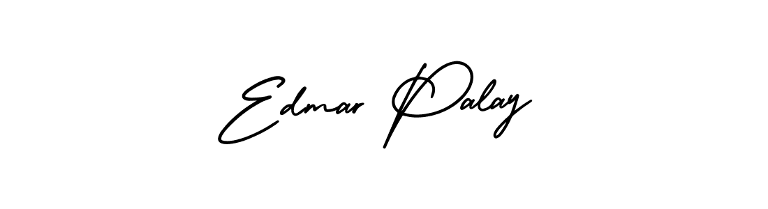 Similarly AmerikaSignatureDemo-Regular is the best handwritten signature design. Signature creator online .You can use it as an online autograph creator for name Edmar Palay. Edmar Palay signature style 3 images and pictures png