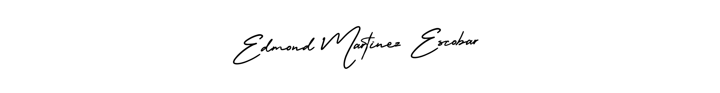 Also You can easily find your signature by using the search form. We will create Edmond Martinez Escobar name handwritten signature images for you free of cost using AmerikaSignatureDemo-Regular sign style. Edmond Martinez Escobar signature style 3 images and pictures png