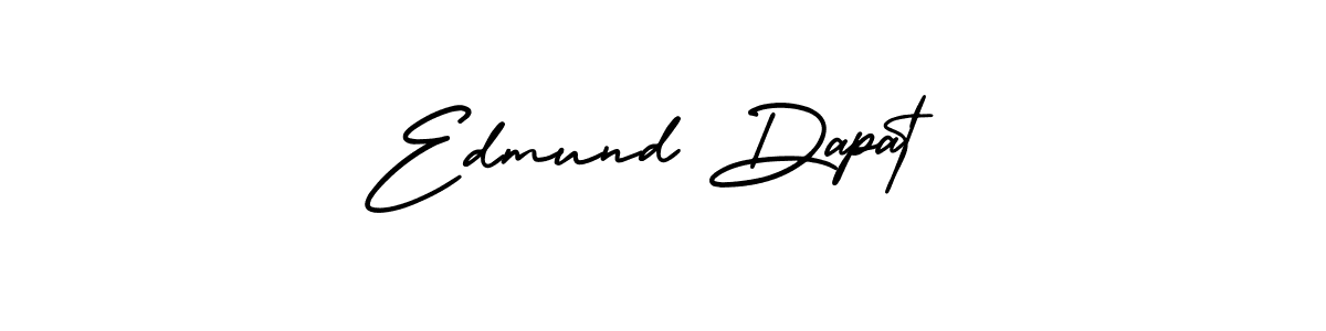 Best and Professional Signature Style for Edmund Dapat. AmerikaSignatureDemo-Regular Best Signature Style Collection. Edmund Dapat signature style 3 images and pictures png