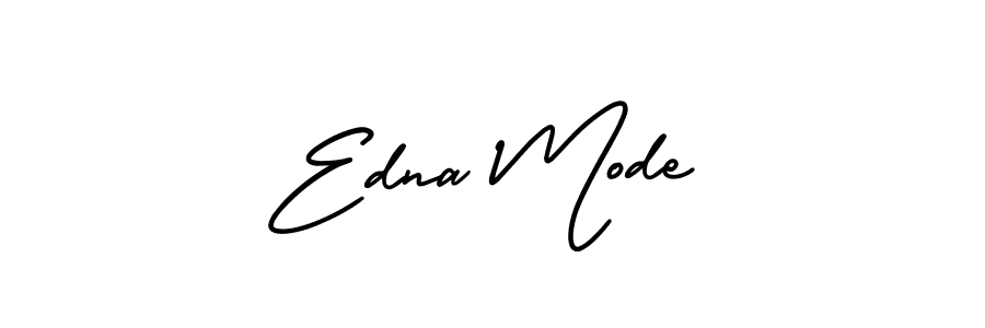 Design your own signature with our free online signature maker. With this signature software, you can create a handwritten (AmerikaSignatureDemo-Regular) signature for name Edna Mode. Edna Mode signature style 3 images and pictures png