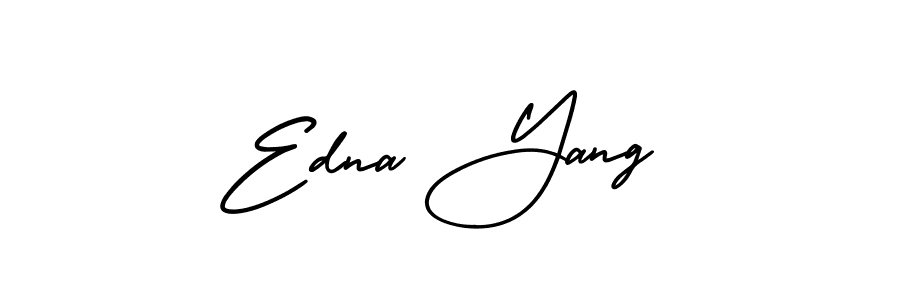 Also we have Edna Yang name is the best signature style. Create professional handwritten signature collection using AmerikaSignatureDemo-Regular autograph style. Edna Yang signature style 3 images and pictures png