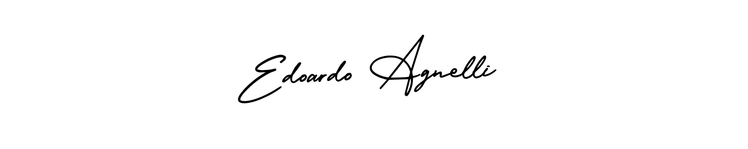 Create a beautiful signature design for name Edoardo Agnelli. With this signature (AmerikaSignatureDemo-Regular) fonts, you can make a handwritten signature for free. Edoardo Agnelli signature style 3 images and pictures png