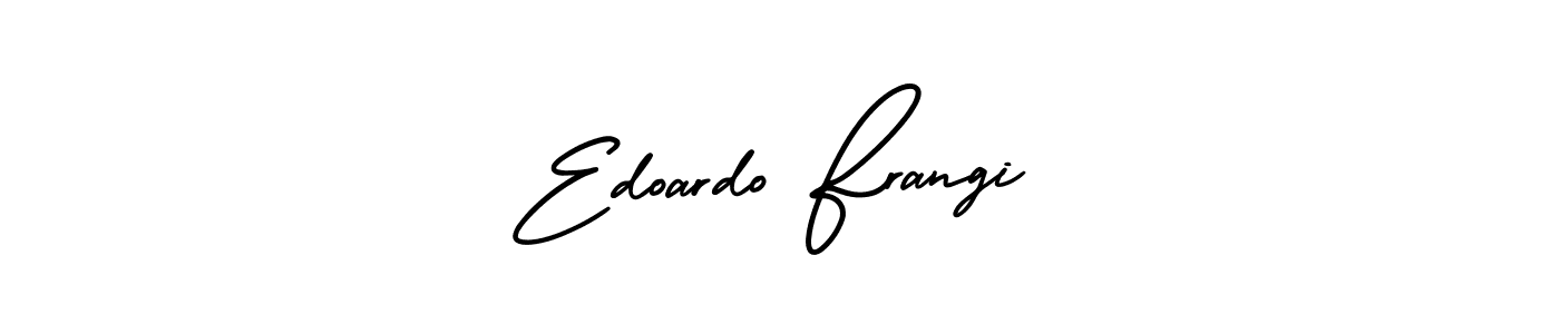 Create a beautiful signature design for name Edoardo Frangi. With this signature (AmerikaSignatureDemo-Regular) fonts, you can make a handwritten signature for free. Edoardo Frangi signature style 3 images and pictures png