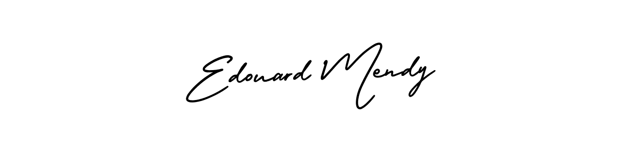 Make a beautiful signature design for name Edouard Mendy. With this signature (AmerikaSignatureDemo-Regular) style, you can create a handwritten signature for free. Edouard Mendy signature style 3 images and pictures png