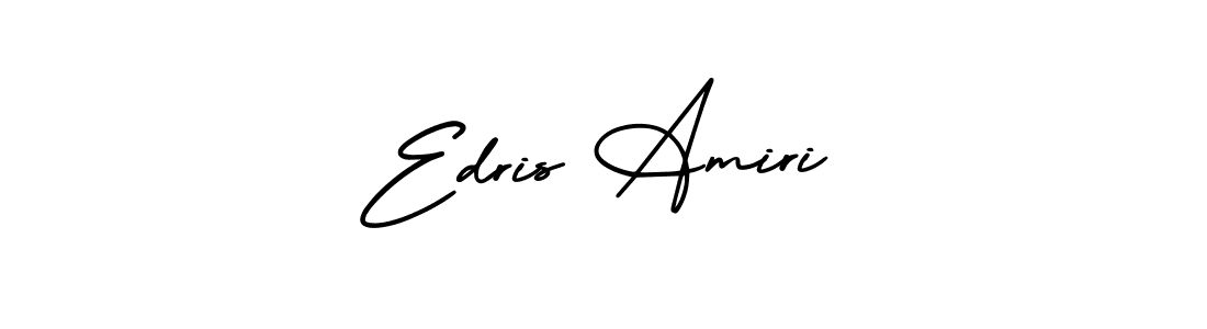 This is the best signature style for the Edris Amiri name. Also you like these signature font (AmerikaSignatureDemo-Regular). Mix name signature. Edris Amiri signature style 3 images and pictures png