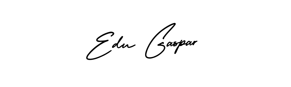 Make a beautiful signature design for name Edu Gaspar. With this signature (AmerikaSignatureDemo-Regular) style, you can create a handwritten signature for free. Edu Gaspar signature style 3 images and pictures png