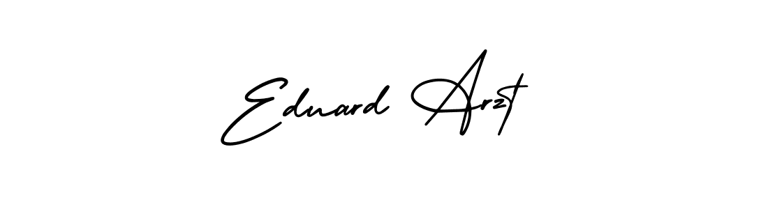 Make a beautiful signature design for name Eduard Arzt. With this signature (AmerikaSignatureDemo-Regular) style, you can create a handwritten signature for free. Eduard Arzt signature style 3 images and pictures png