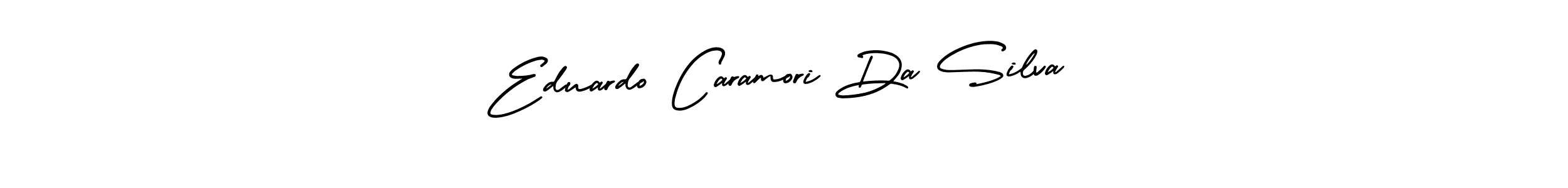 if you are searching for the best signature style for your name Eduardo Caramori Da Silva. so please give up your signature search. here we have designed multiple signature styles  using AmerikaSignatureDemo-Regular. Eduardo Caramori Da Silva signature style 3 images and pictures png