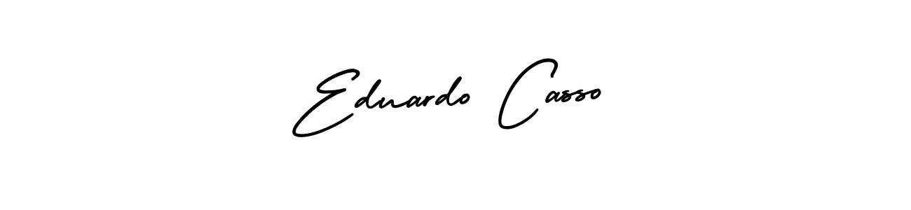 Eduardo Casso stylish signature style. Best Handwritten Sign (AmerikaSignatureDemo-Regular) for my name. Handwritten Signature Collection Ideas for my name Eduardo Casso. Eduardo Casso signature style 3 images and pictures png