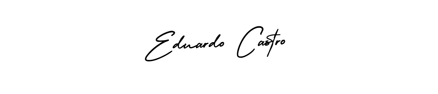 AmerikaSignatureDemo-Regular is a professional signature style that is perfect for those who want to add a touch of class to their signature. It is also a great choice for those who want to make their signature more unique. Get Eduardo Castro name to fancy signature for free. Eduardo Castro signature style 3 images and pictures png