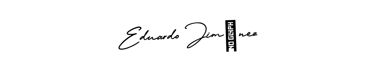 Best and Professional Signature Style for Eduardo Jiménez. AmerikaSignatureDemo-Regular Best Signature Style Collection. Eduardo Jiménez signature style 3 images and pictures png