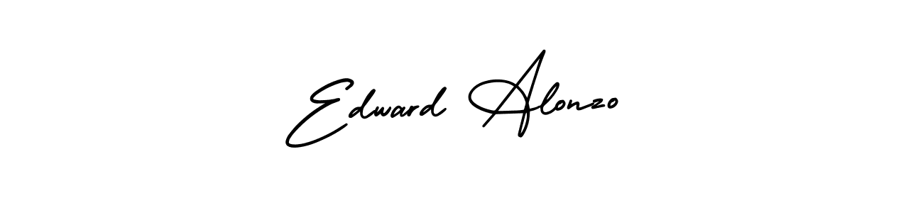 Best and Professional Signature Style for Edward Alonzo. AmerikaSignatureDemo-Regular Best Signature Style Collection. Edward Alonzo signature style 3 images and pictures png