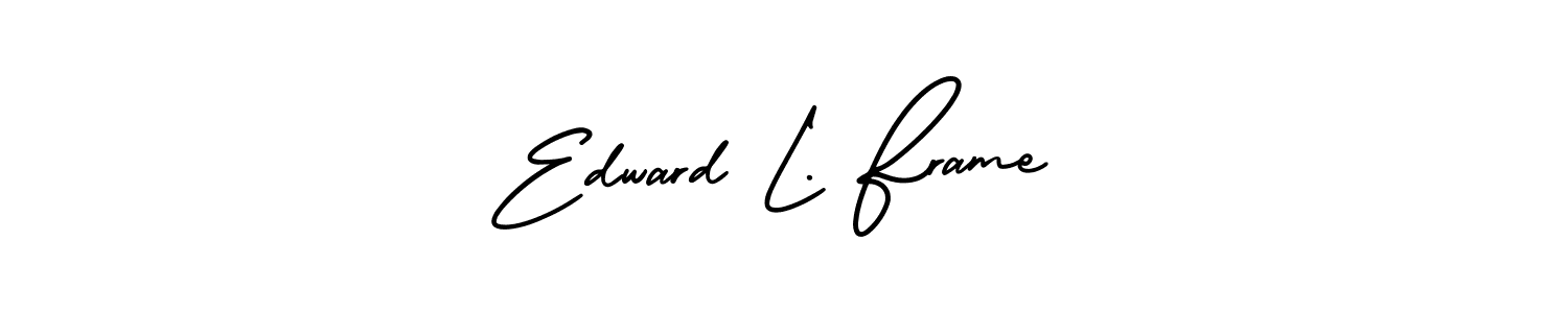 You can use this online signature creator to create a handwritten signature for the name Edward L. Frame. This is the best online autograph maker. Edward L. Frame signature style 3 images and pictures png