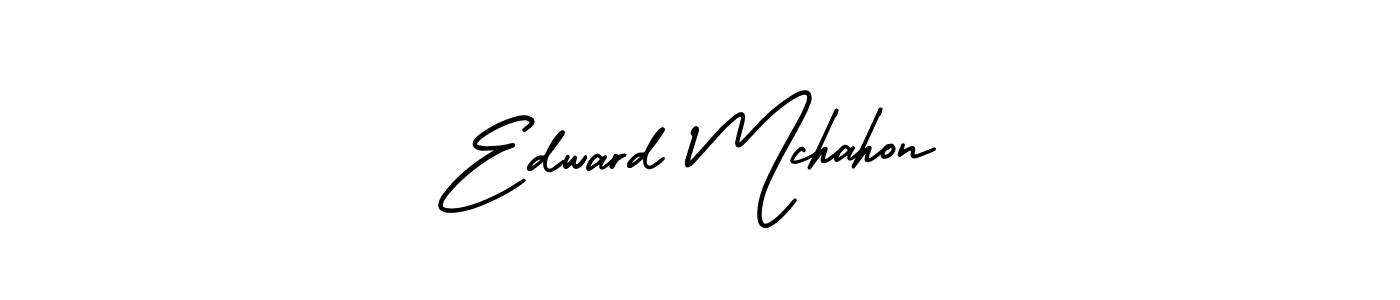 Edward Mchahon stylish signature style. Best Handwritten Sign (AmerikaSignatureDemo-Regular) for my name. Handwritten Signature Collection Ideas for my name Edward Mchahon. Edward Mchahon signature style 3 images and pictures png