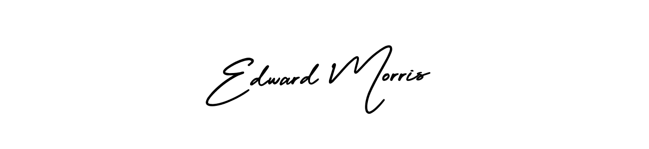 Create a beautiful signature design for name Edward Morris. With this signature (AmerikaSignatureDemo-Regular) fonts, you can make a handwritten signature for free. Edward Morris signature style 3 images and pictures png