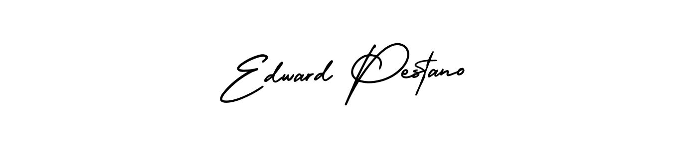 How to make Edward Pestano signature? AmerikaSignatureDemo-Regular is a professional autograph style. Create handwritten signature for Edward Pestano name. Edward Pestano signature style 3 images and pictures png