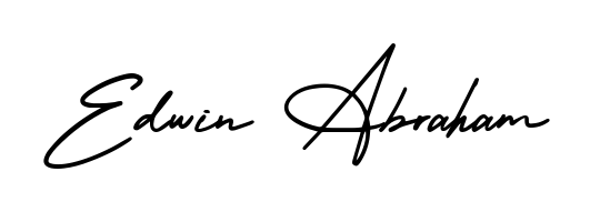 If you are searching for the best signature style for your name Edwin Abraham, here we have designed multiple signature styles using AmerikaSignatureDemo-Regular. Edwin Abraham signature style 3 images and pictures png