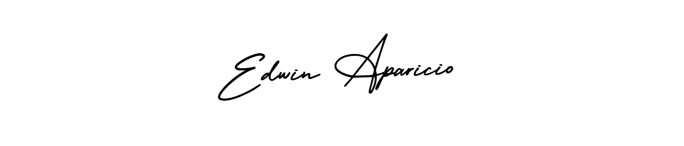 Make a short Edwin Aparicio signature style. Manage your documents anywhere anytime using AmerikaSignatureDemo-Regular. Create and add eSignatures, submit forms, share and send files easily. Edwin Aparicio signature style 3 images and pictures png