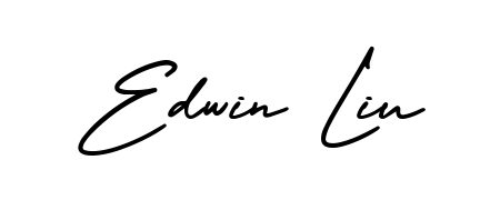 Explore multiple handwriting variations for Edwin Liu including this stunning AmerikaSignatureDemo-Regular design. Free to use across all platforms. Edwin Liu signature style 3 images and pictures png