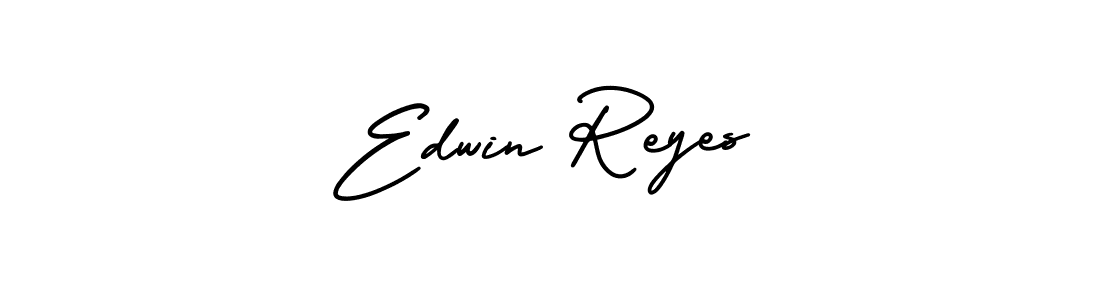 It looks lik you need a new signature style for name Edwin Reyes. Design unique handwritten (AmerikaSignatureDemo-Regular) signature with our free signature maker in just a few clicks. Edwin Reyes signature style 3 images and pictures png