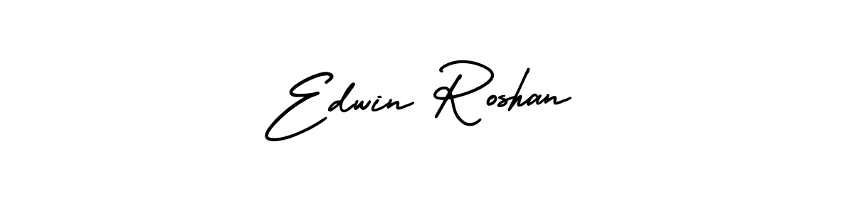 How to make Edwin Roshan signature? AmerikaSignatureDemo-Regular is a professional autograph style. Create handwritten signature for Edwin Roshan name. Edwin Roshan signature style 3 images and pictures png