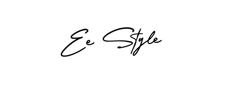 Create a beautiful signature design for name Ee Style. With this signature (AmerikaSignatureDemo-Regular) fonts, you can make a handwritten signature for free. Ee Style signature style 3 images and pictures png