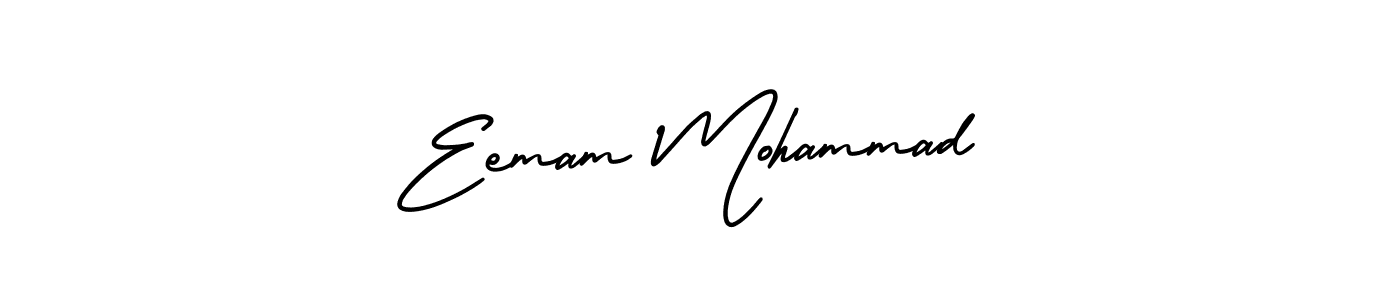 Check out images of Autograph of Eemam Mohammad name. Actor Eemam Mohammad Signature Style. AmerikaSignatureDemo-Regular is a professional sign style online. Eemam Mohammad signature style 3 images and pictures png