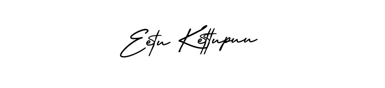 Design your own signature with our free online signature maker. With this signature software, you can create a handwritten (AmerikaSignatureDemo-Regular) signature for name Eetu Kettupuu. Eetu Kettupuu signature style 3 images and pictures png