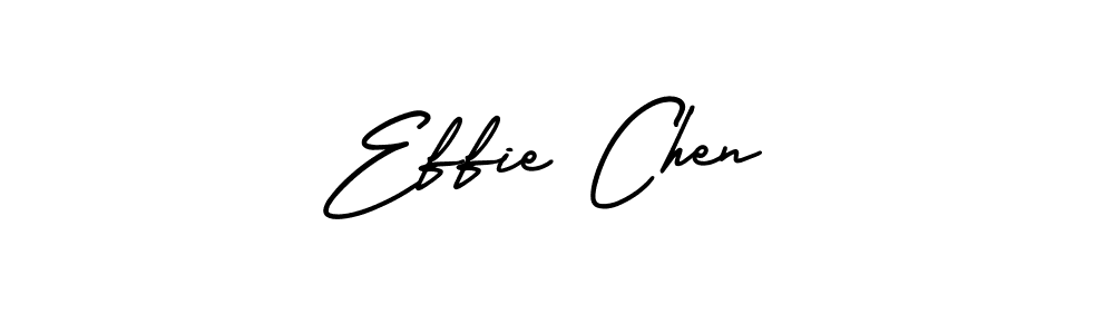 AmerikaSignatureDemo-Regular is a professional signature style that is perfect for those who want to add a touch of class to their signature. It is also a great choice for those who want to make their signature more unique. Get Effie Chen name to fancy signature for free. Effie Chen signature style 3 images and pictures png