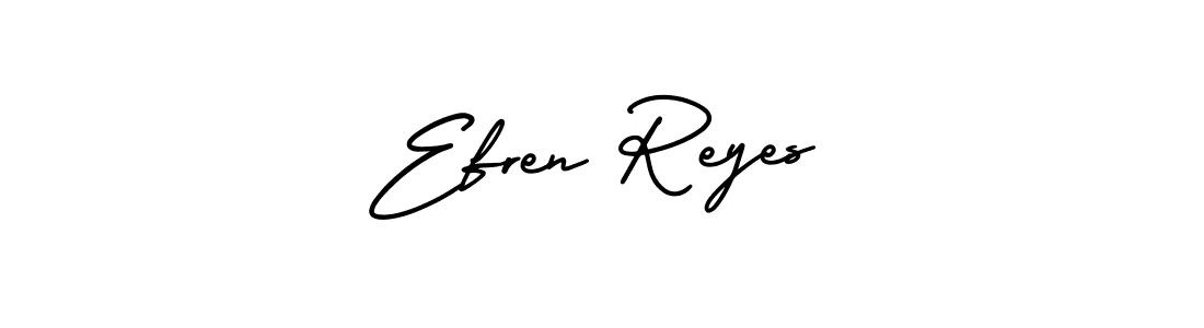 Use a signature maker to create a handwritten signature online. With this signature software, you can design (AmerikaSignatureDemo-Regular) your own signature for name Efren Reyes. Efren Reyes signature style 3 images and pictures png