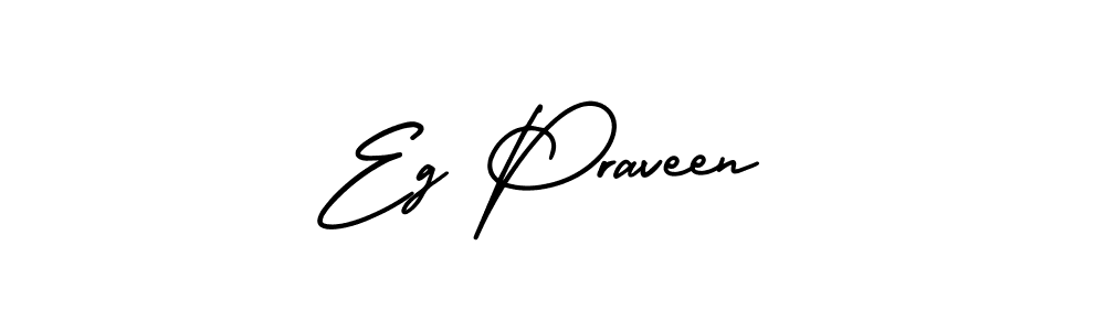 You should practise on your own different ways (AmerikaSignatureDemo-Regular) to write your name (Eg Praveen) in signature. don't let someone else do it for you. Eg Praveen signature style 3 images and pictures png