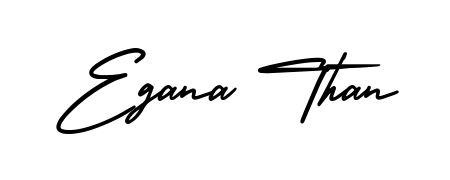 Get an exclusive digital autograph for Egana Than. The AmerikaSignatureDemo-Regular typeface captures the charm of real penmanship on paper. Egana Than signature style 3 images and pictures png