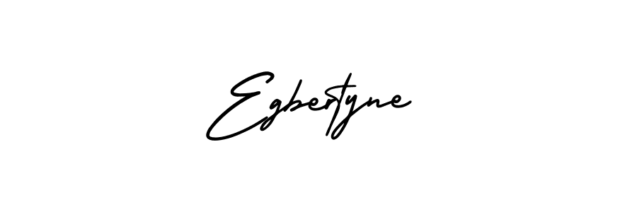 How to Draw Egbertyne signature style? AmerikaSignatureDemo-Regular is a latest design signature styles for name Egbertyne. Egbertyne signature style 3 images and pictures png