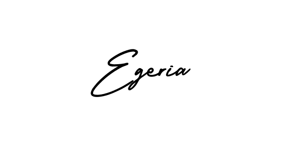 How to make Egeria signature? AmerikaSignatureDemo-Regular is a professional autograph style. Create handwritten signature for Egeria name. Egeria signature style 3 images and pictures png