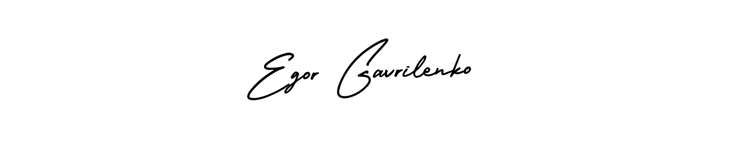 Best and Professional Signature Style for Egor Gavrilenko. AmerikaSignatureDemo-Regular Best Signature Style Collection. Egor Gavrilenko signature style 3 images and pictures png