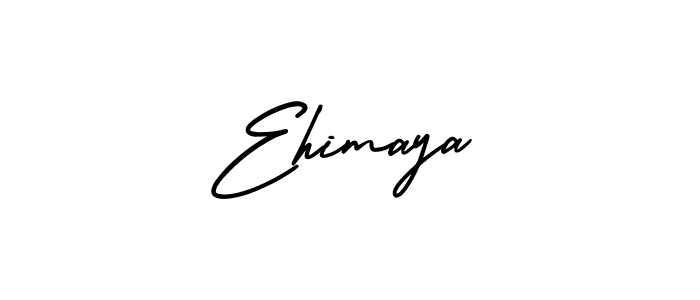 How to Draw Ehimaya signature style? AmerikaSignatureDemo-Regular is a latest design signature styles for name Ehimaya. Ehimaya signature style 3 images and pictures png