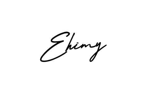 Make a beautiful signature design for name Ehimy. With this signature (AmerikaSignatureDemo-Regular) style, you can create a handwritten signature for free. Ehimy signature style 3 images and pictures png