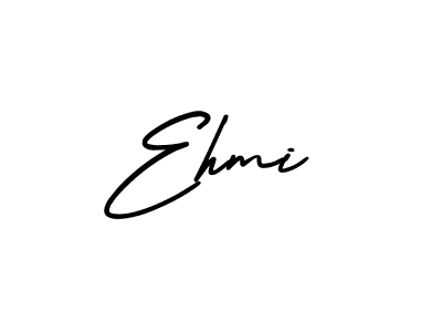 Create a beautiful signature design for name Ehmi. With this signature (AmerikaSignatureDemo-Regular) fonts, you can make a handwritten signature for free. Ehmi signature style 3 images and pictures png