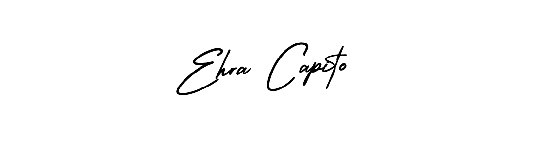 AmerikaSignatureDemo-Regular is a professional signature style that is perfect for those who want to add a touch of class to their signature. It is also a great choice for those who want to make their signature more unique. Get Ehra Capito name to fancy signature for free. Ehra Capito signature style 3 images and pictures png