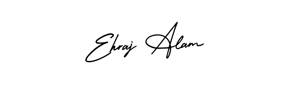 Make a beautiful signature design for name Ehraj Alam. With this signature (AmerikaSignatureDemo-Regular) style, you can create a handwritten signature for free. Ehraj Alam signature style 3 images and pictures png