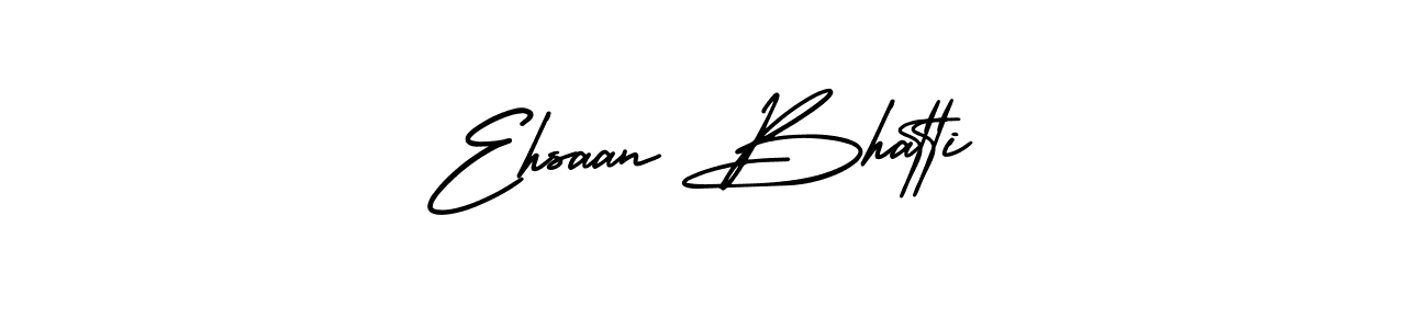 You should practise on your own different ways (AmerikaSignatureDemo-Regular) to write your name (Ehsaan Bhatti) in signature. don't let someone else do it for you. Ehsaan Bhatti signature style 3 images and pictures png