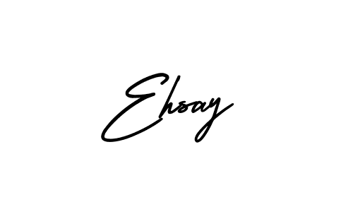 It looks lik you need a new signature style for name Ehsay. Design unique handwritten (AmerikaSignatureDemo-Regular) signature with our free signature maker in just a few clicks. Ehsay signature style 3 images and pictures png