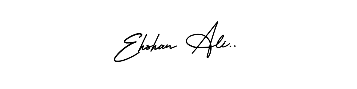How to make Ehshan Ali.. signature? AmerikaSignatureDemo-Regular is a professional autograph style. Create handwritten signature for Ehshan Ali.. name. Ehshan Ali.. signature style 3 images and pictures png