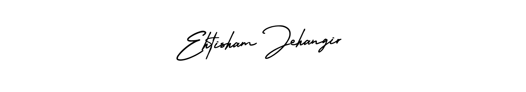 How to make Ehtisham Jehangir name signature. Use AmerikaSignatureDemo-Regular style for creating short signs online. This is the latest handwritten sign. Ehtisham Jehangir signature style 3 images and pictures png