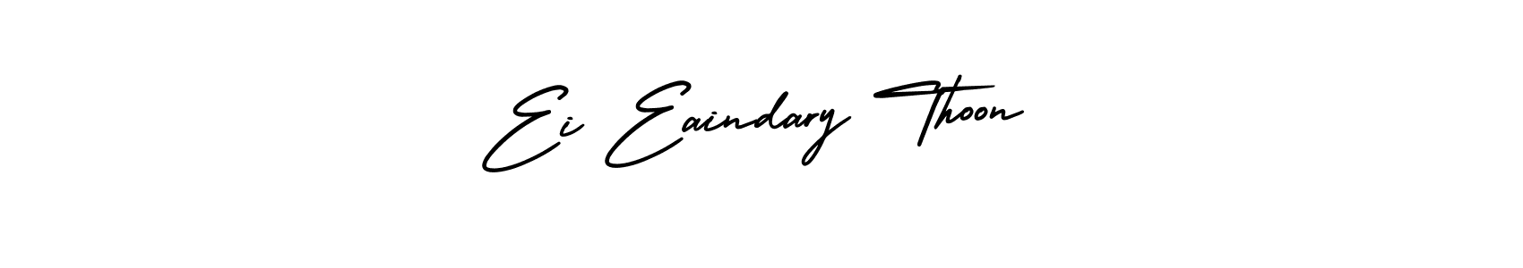 Also we have Ei Eaindary Thoon name is the best signature style. Create professional handwritten signature collection using AmerikaSignatureDemo-Regular autograph style. Ei Eaindary Thoon signature style 3 images and pictures png