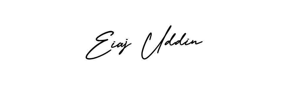 It looks lik you need a new signature style for name Eiaj Uddin. Design unique handwritten (AmerikaSignatureDemo-Regular) signature with our free signature maker in just a few clicks. Eiaj Uddin signature style 3 images and pictures png