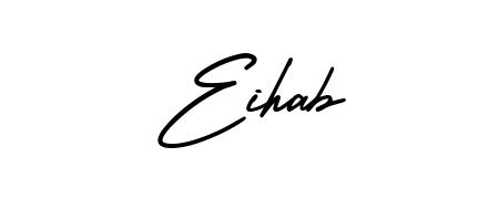 Best and Professional Signature Style for Eihab. AmerikaSignatureDemo-Regular Best Signature Style Collection. Eihab signature style 3 images and pictures png