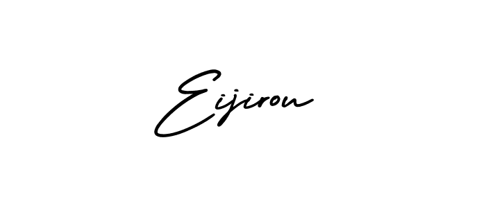 It looks lik you need a new signature style for name Eijirou. Design unique handwritten (AmerikaSignatureDemo-Regular) signature with our free signature maker in just a few clicks. Eijirou signature style 3 images and pictures png