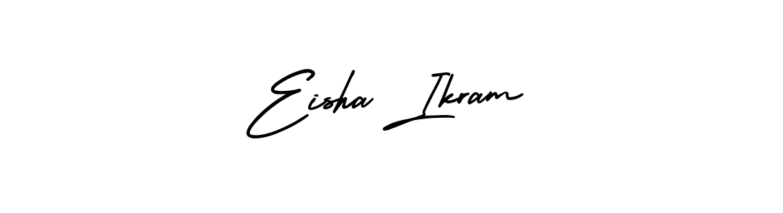 Make a beautiful signature design for name Eisha Ikram. Use this online signature maker to create a handwritten signature for free. Eisha Ikram signature style 3 images and pictures png