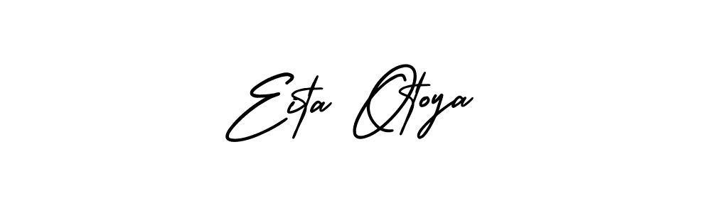 Check out images of Autograph of Eita Otoya name. Actor Eita Otoya Signature Style. AmerikaSignatureDemo-Regular is a professional sign style online. Eita Otoya signature style 3 images and pictures png